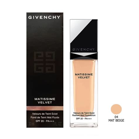 givenchy matissime velvet 04 beige|Givenchy N04 Mat Beige Matissime Velvet Radiant Mattifying .